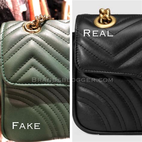 gucci small shoulder bag fake|How To Spot Fake Vs Real Gucci Marmont Bag – LegitGrails.